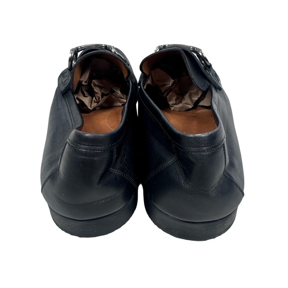 Magnanni Raffa II Mens 18456 Black Leather Bit Loafer Shoes Spain Size 9.5 M main image 7